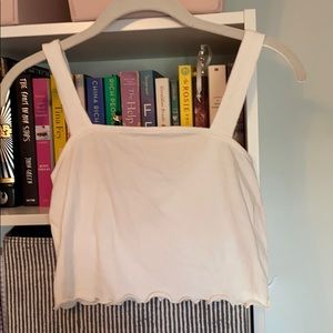 white crop tank